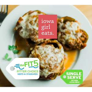 Iowa Girl Eats: Italian Sausage and Pepper Ring Mini Meatloaves — April 23 or April 28