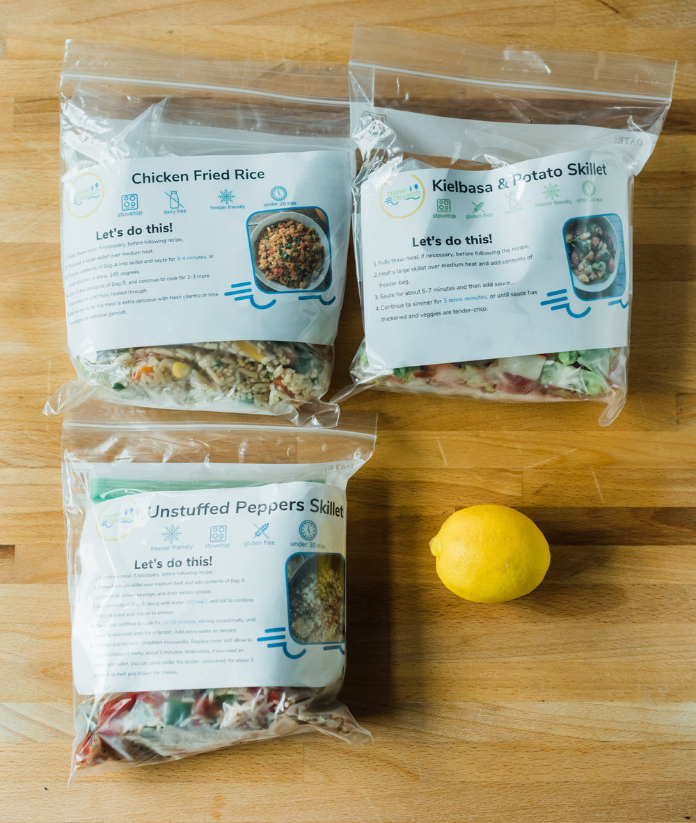 Single-Serving Meals — freezer meal