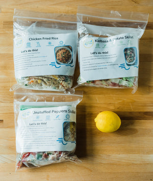 Single-Serving Meals — freezer meal