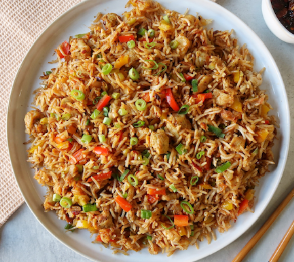 Chicken (or Veggie) Fried Rice — Grab & Go / freezer meal