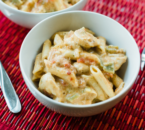 Taco Chicken Alfredo — Grab & Go / freezer meal