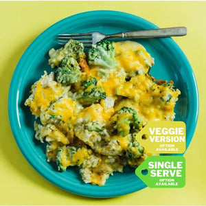 Creamy Chicken (OR White Bean) Broccoli Rice Casserole — July 16 or July 21