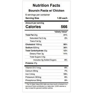 Boursin Pasta — Grab & Go / freezer meal