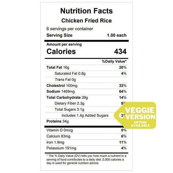 Chicken (or Veggie) Fried Rice — January 5