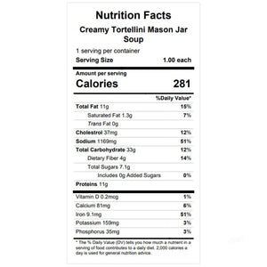 Creamy Tortellini Mason Jar Soup — February 19 or February 24