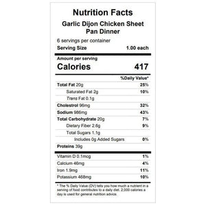 Garlic Dijon Salmon (OR Chicken) Sheet Pan Meal — March 25 or March 30