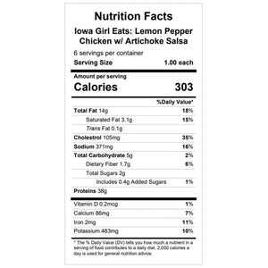Iowa Girl Eats: Lemon Pepper Chicken & w/ Artichoke Salsa — October 8 or October 13