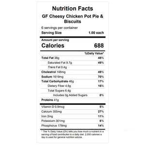 Cheesy Chicken Pot Pie & Biscuits — June 25 or June 30