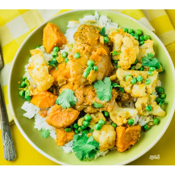 Coconut Curry w/ Chicken & Veggies — Grab & Go / freezer meal