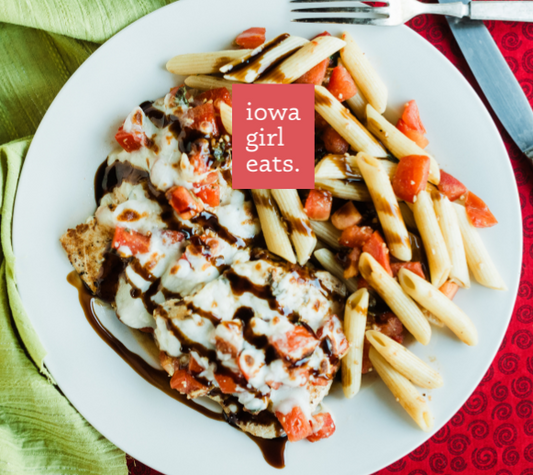 Iowa Girl Eats: Bruschetta Chicken Pasta — October 2