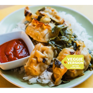 Potsticker Casserole w/ Baby Bok Choy (vegetarian option available) — February 4 or February 9