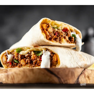 Beef Barbacoa Burritos — Grab & Go / freezer meal