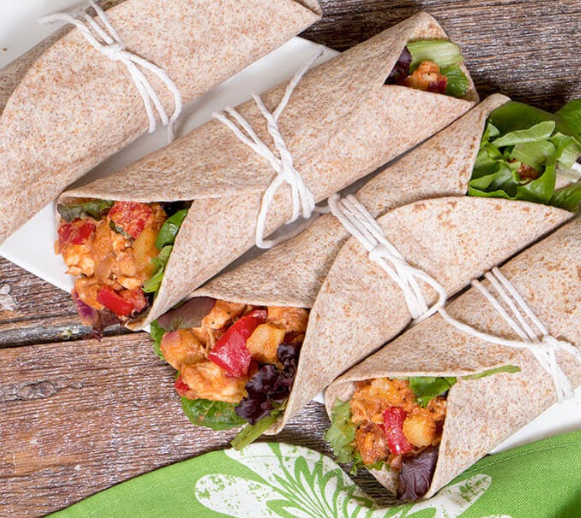 Hawaiian BBQ Chicken Wraps — Grab & Go / freezer meal