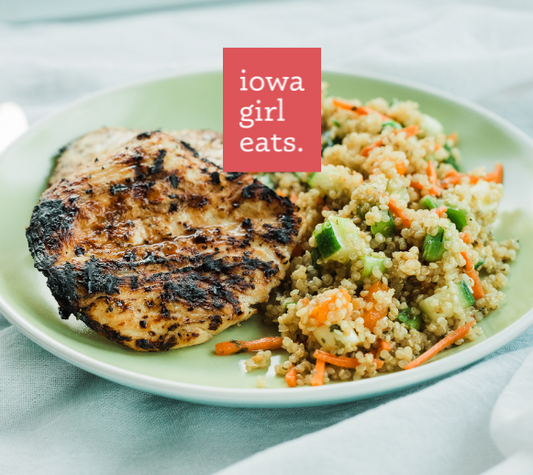 Iowa Girl Eats: Sweet Chili Lime Chicken w/ Asian Sesame Quinoa  — May 6
