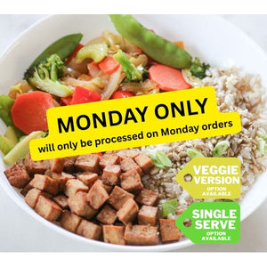 Vegan Apricot Teriyaki Stir-fry Bowl by New World Kitchen — July 20