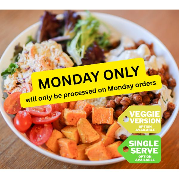 Vegan BBQ Chickpea Ranch Bowl by New World Kitchen — June 15 ONLY