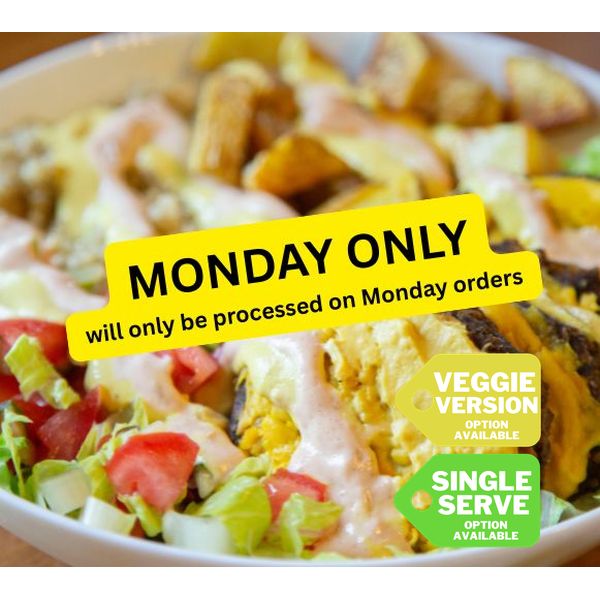Vegan Burger Bowl by New World Kitchen — July 27 only
