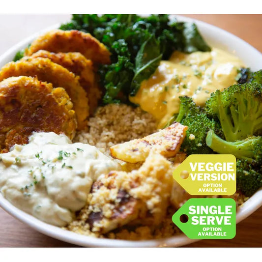 Vegan Cheesy Broccoli Bowl by New World Kitchen — December 9 ONLY