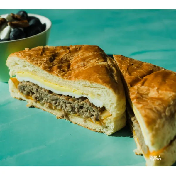 Breakfast Croissan'wich — freezer meal