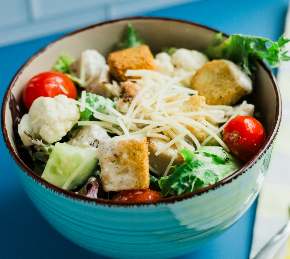 Loaded Chicken Caesar Mason Jar Salad — October 21 or October 26