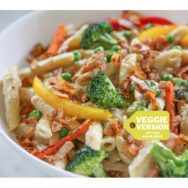 Vegan Loaded Veggie Alfredo by New World Kitchen — September 22 ONLY