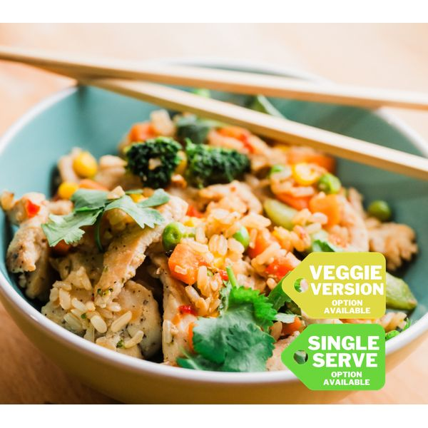 Chicken (or Veggie) Fried Rice — May 20