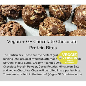 Monster Energy Balls OR Assorted GF Vegan Protein Balls — January 14 or January 19