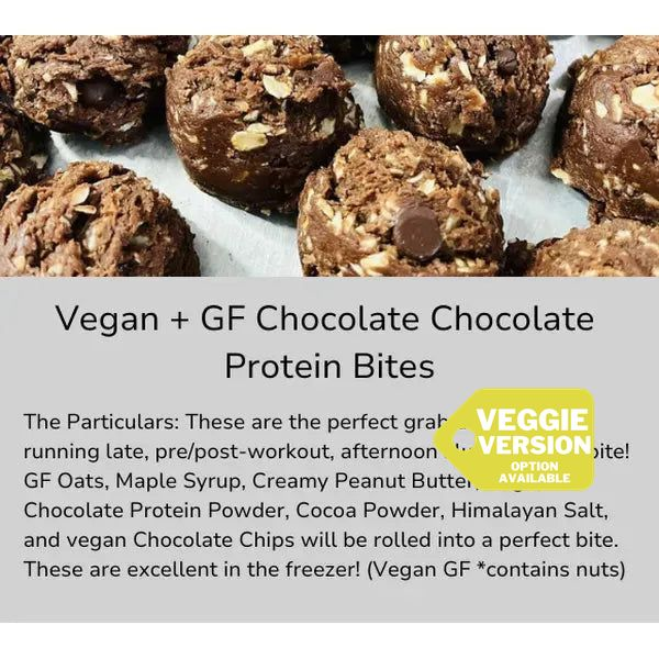 Monster Energy Balls OR Assorted GF Vegan Protein Balls — January 14 or January 19