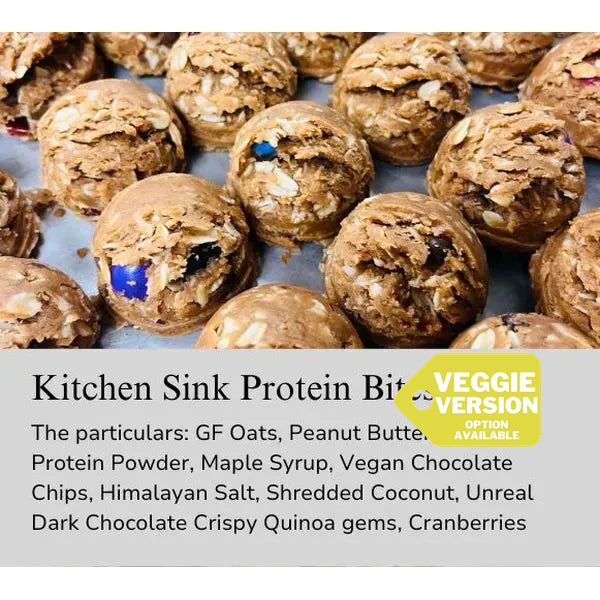 Monster Energy Balls OR Assorted GF Vegan Protein Balls — January 14 or January 19