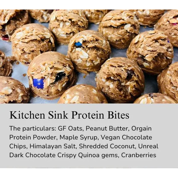 Monster Energy Balls OR GF Vegan Kitchen Sink Protein Balls — February 26 or March 3