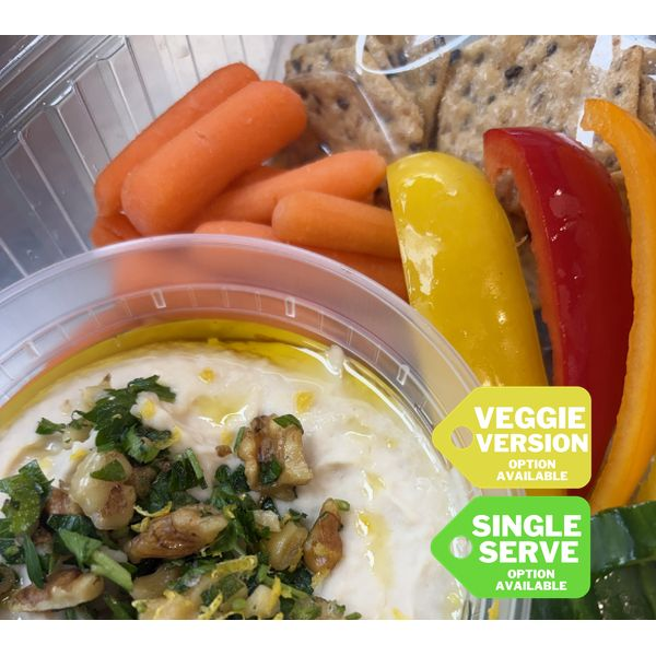 Homemade Hummus Snack Box by Nourished — May 20