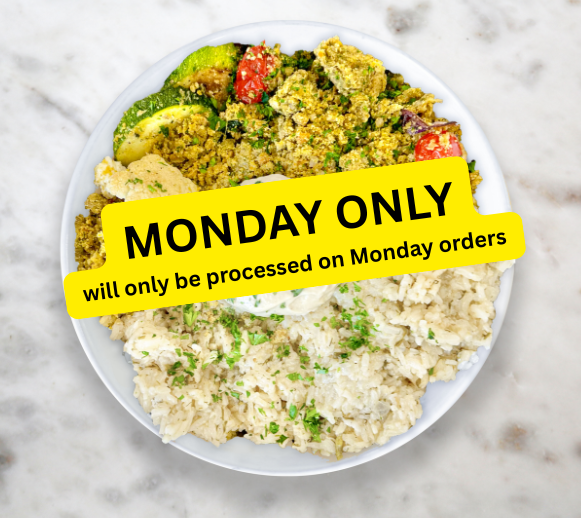 Vegan Falafel Bowl by New World Kitchen — September 21 ONLY