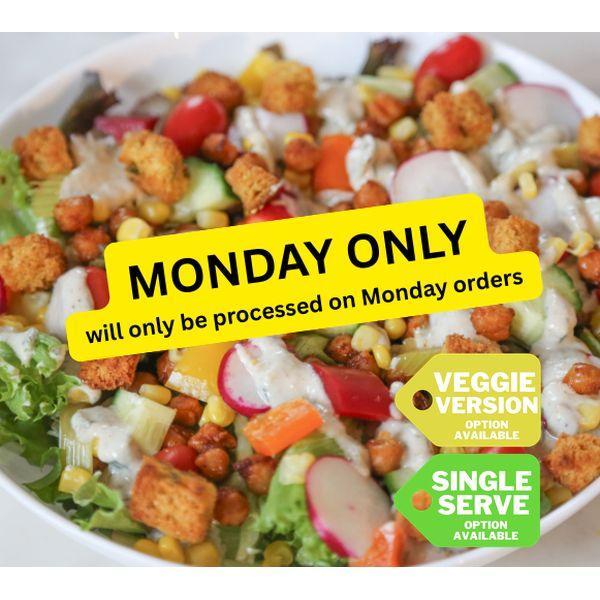 Vegan Spicy Jalapeno Ranch Salad by New World Kitchen — August 10 only