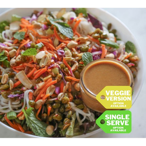 Vegan Peanut Crunch Noodle Bowl by New World Kitchen — March 2 only