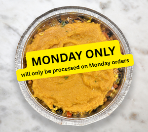Vegan Taco Sheperds Pie Bowl by New World Kitchen — September 28 only