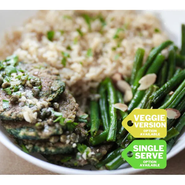 Vegan Piccata Bowl by New World Kitchen — July 21 only