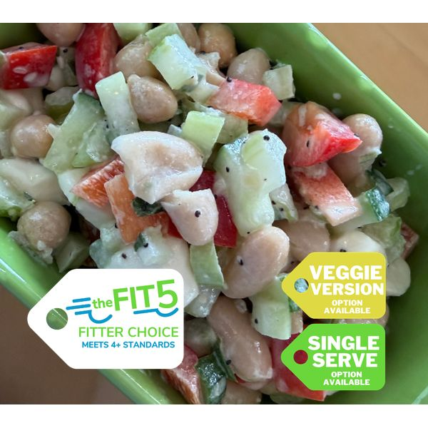 Refreshingly Ranch Dense Bean Salad — July 29 or August 3