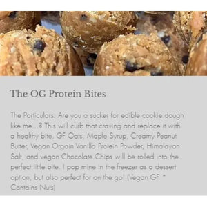 Monster Energy Balls OR Assorted GF Vegan Protein Balls — September 10 or September 15