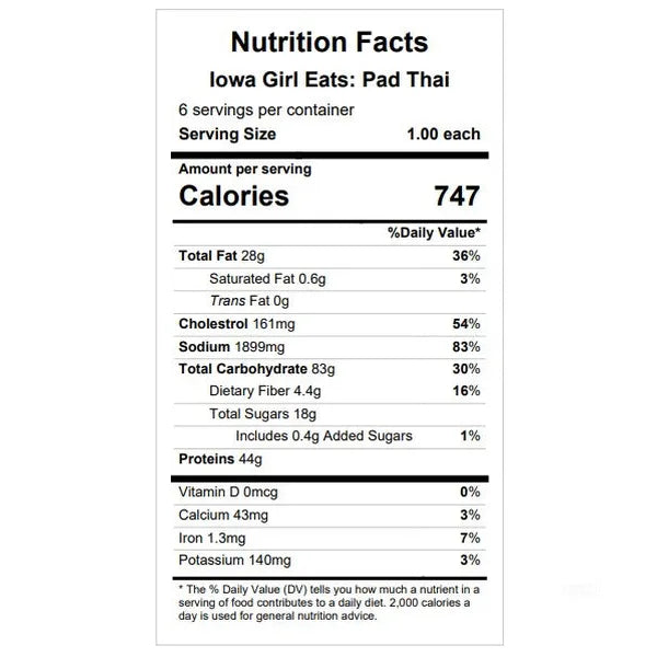 Iowa Girl Eats: Chicken Pad Thai — Grab & Go / freezer meal