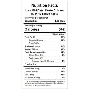 Iowa Girl Eats: Pesto Chicken w/ Pink Sauce Pasta — June 4 or June 9