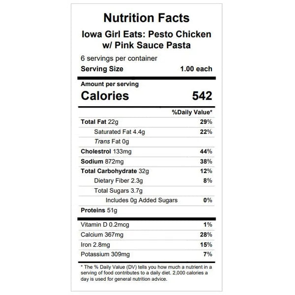 Iowa Girl Eats: Pesto Chicken w/ Pink Sauce Pasta — June 4 or June 9