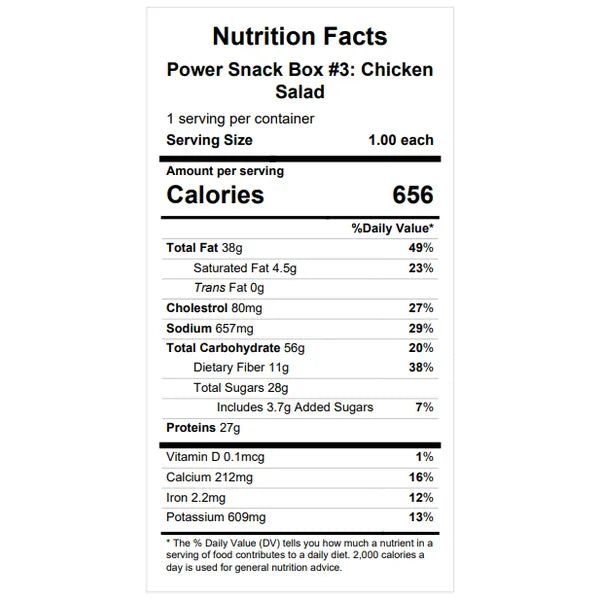 Chicken Salad Snack Box — June 17 or June 22