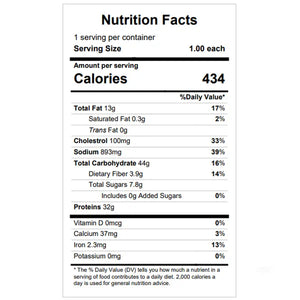 Montreal Chicken & Peppers w/ Yellow Rice — Grab & Go / freezer meal