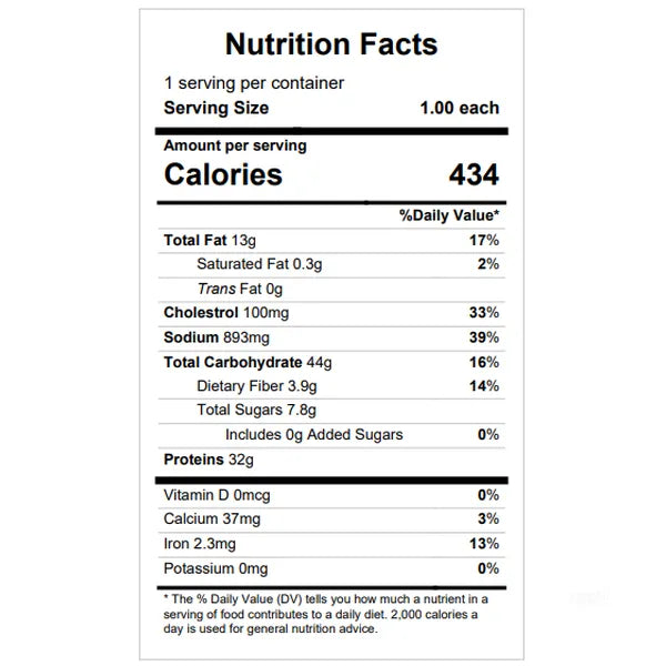 Montreal Chicken & Peppers w/ Yellow Rice — Grab & Go / freezer meal