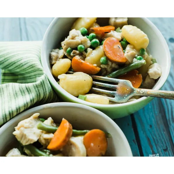 Iowa Girl Eats: One-Pot Gnocchi Chicken Pot Pie — Grab & Go / freezer meal