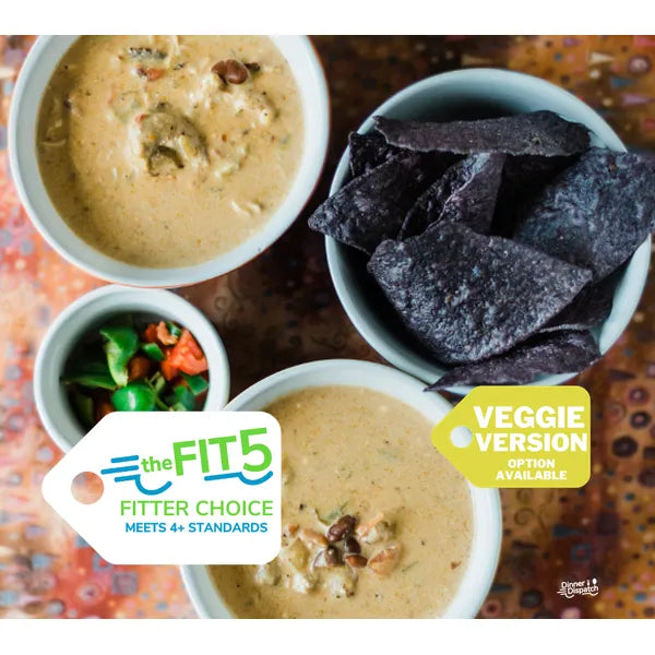 Creamy Queso Chili (vegetarian option available) — Grab & Go / freezer meal