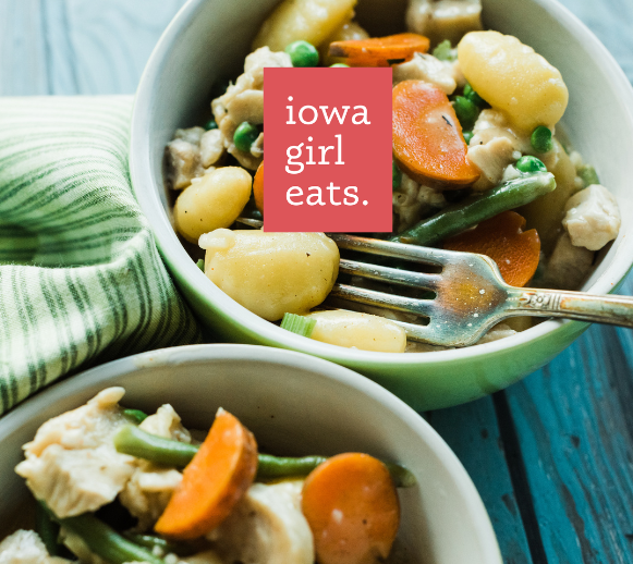 Iowa Girl Eats: One-Pot Gnocchi Chicken Pot Pie — August 6 or August 11