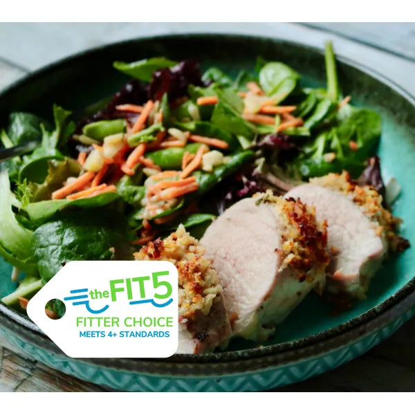 Roasted Pork Tenderloin w/ Fresh Veggie Salad — July 30 or August 4