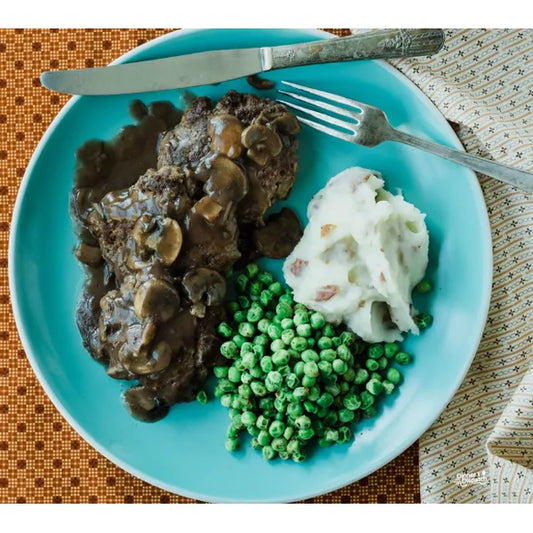 Salisbury Steak w/ Mashed Potatoes & Gravy — Grab & Go / freezer meal