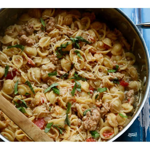 Sausage Orecchiette Ragu — Grab & Go / freezer meal